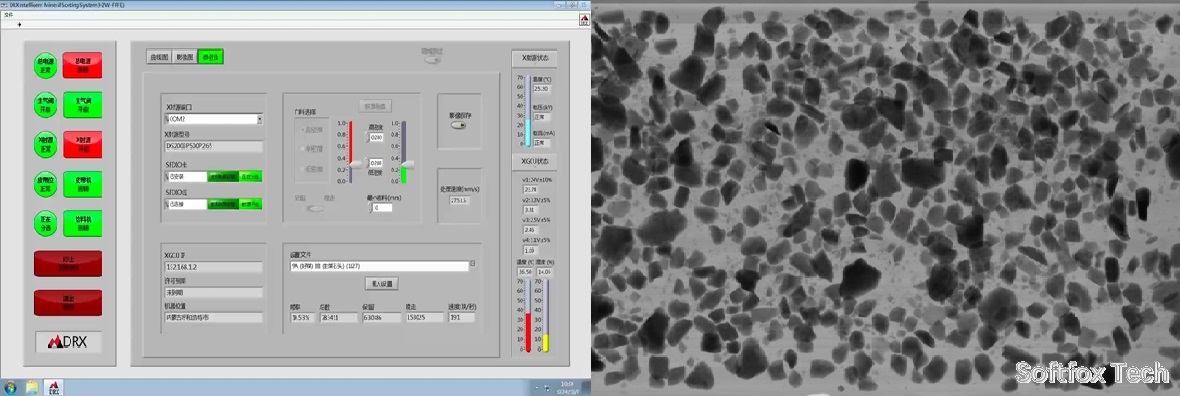 Softfox DRX intelligent mineral sorting system